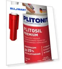Герметик силиконовый «Plitonit» PlitoSil Premium слоновая кость