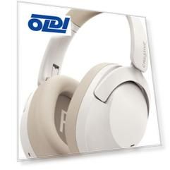 Гарнитура мониторные Creative Zen Hybrid 2 1.2м бежевый беспроводные bluetooth оголовье (51EF1140AA000)