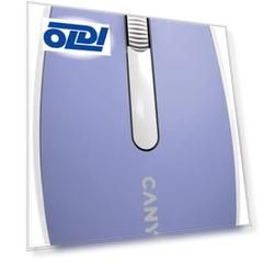 Canyon Wired  optical mouse with 3 buttons, DPI 1000, with 1.5M USB cable, Mountain lavender, 65*115*40mm, 0.1kg