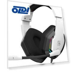 Наушники с микрофоном A4Tech Bloody G260p белый/черный 2м мониторные USB оголовье (G260P)