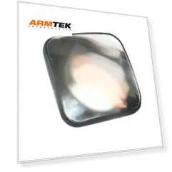 зеркало панорамное !R=300, с обогр., 200x200\ MB Actros I-II, Axor