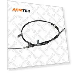 трос ручного тормоза левый!\ Chevrolet Aveo T250 1.2 04.08>/Aveo T200 1.2 03-08