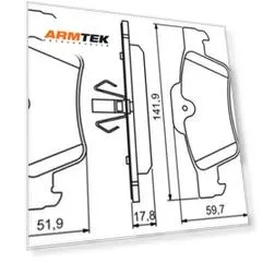 Колодки дисковые для MB C219/W164/X164/W251/V251