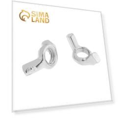 Гайка барашковая ТУНДРА DIN315, М12, 1 кг.