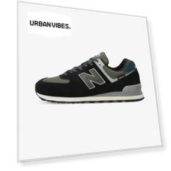 Мужские кроссовки New Balance 574, Черный