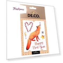Татуировка для тела DECO. CELEBRATION by Miami tattoos переводная Foxy Fest