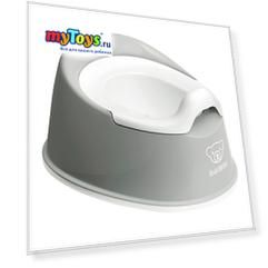 Детский горшок BabyBjorn Smart Potty серый