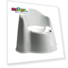 Кресло-горшок BabyBjorn Potty Chair серый