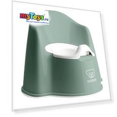 Кресло-горшок BabyBjorn Potty Chair зелёный