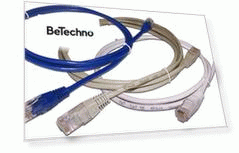 Патч-корд TWT TWT-45-45-3.0-GY RJ45 - RJ45, 4 пары, UTP, категория 5е, 3 м, серый