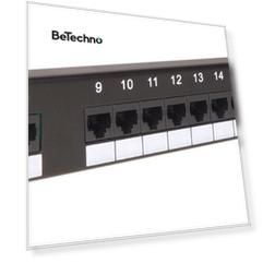 Патч-панель IEK PP24-1UC5EU-D05 ITK 1U кат.5Е UTP, 24 порта (IDC Dual)