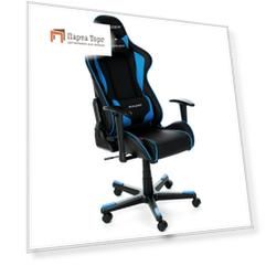 Игровое кресло DXRacer F-серия OH/FE08 Черно-синий Черный