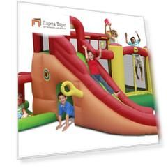 Детский надувной Батут HAPPY HOP «Игровой Центр 11 в 1» 9406N
