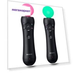 Контроллер движений Sony Move для Playstation VR/Playstation 4 Black (CECH-ZCM2E)