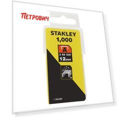 Скобы для степлера Stanley 1-TRA208T тип 53 12 мм (1000 шт.)