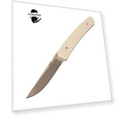 Складной нож Enzo Piili 85, Ivory Micarta, порошковая сталь ELMAX