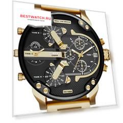 fashion наручные  мужские часы Diesel DZ7333. Коллекция Mr. Daddy