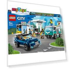 Конструктор LEGO City Turbo Wheels 60257: Станция технического обслуживания