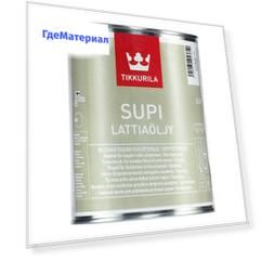 Масло Tikkurila Supi Lattiaoljy бесцветный 0.9 л