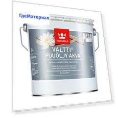Масло Tikkurila Valtti Puuoljy Akva бесцветный 2.7 л