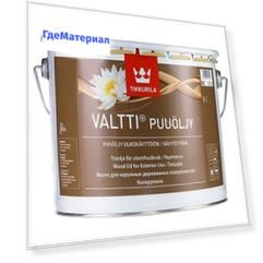 Масло Tikkurila Valtti Puuoljy бесцветный 9 л