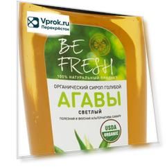 Сироп голубой агавы BeFresh светлый 240г