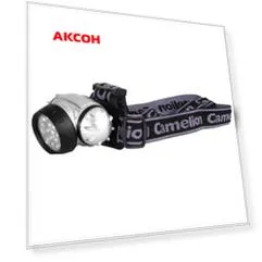 фонарь camelion led 5313-19f4 19led металлик 3xr03 налобный