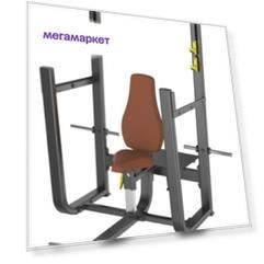Скамья со стойкой вертикальная DHZ Fitness E-1051В