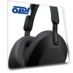 Гарнитура мониторные Sony WH-1000XM5 1.2м черный беспроводные bluetooth оголовье (WH1000XM5/B)