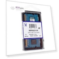 Оперативная память SODIMM Kingston ValueRAM DDR3 4 ГБ 1600 МГц (KVR16LS11/4)