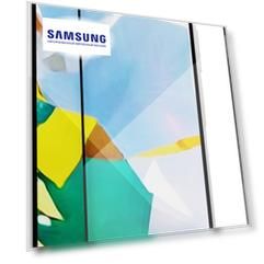 Защитное стекло VLP 2.5D для Galaxy A15 | A25 черная рамка