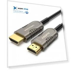 Кабель интерфейсный Vention ALBBN оптический HDMI v2.1 19M/19M - 15м. черный