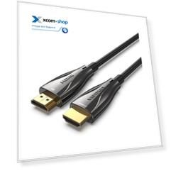 Кабель интерфейсный HDMI Vention ALBBL оптический v2.1 19M/19M - 10м., черный
