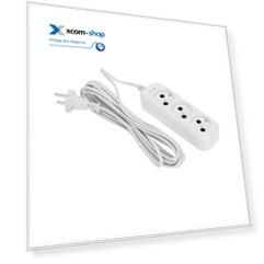 Удлинитель PROconnect 13-4207 3 гнезда, 5м, 2х0,75мм2, б/з, белый