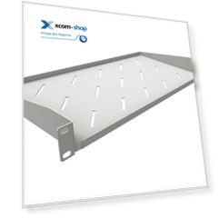 Полка SNR SNR-SHELF-04025-20GC консольная для шкафов глубиной 400мм (глубина полки 250мм), нагрузка 20кг, серая
