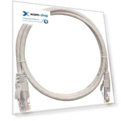 Кабель патч-корд U/UTP 6a кат. 0.5м NIKOMAX NMC-PC4UA55B-005-C-GY 2хRJ45/8P8C 24AWG(7х0.195мм), чистая медь, LSZH нг(А)-HFLTx, серый