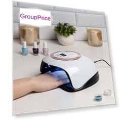 UV/LED лампа для маникюра, 42 диода, 168 Вт, таймер