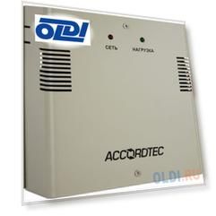 ACCORDTEC ББП-30N Источник вторичного электропитания резервированный 12В 3А, корпус - металл под