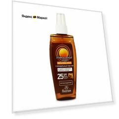 Масло для загара Floresan, SPF25, 150 мл