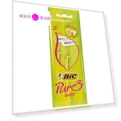 Bic Бритвенный станок с 3 лезвиями Pure3Lady блистер 2 штуки