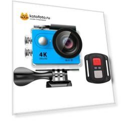 Экшн камера EKEN H9R Ultra HD Blue