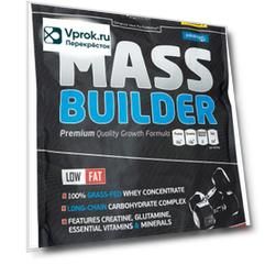 Гейнер Vplab Mass Builder Клубника 1.2кг