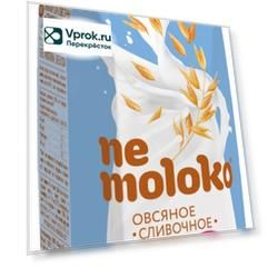 Напиток овсяный Nemoloko Сливочный 12% 250мл