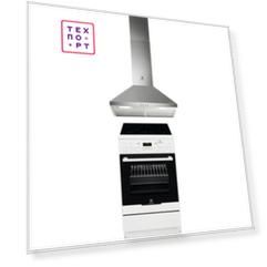 Электрическая плита с вытяжкой Electrolux EKC954909W + LFC9316X