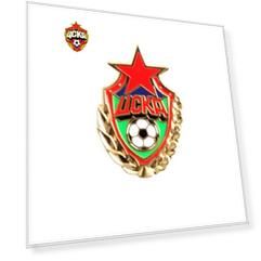 Значок эмблема ПФК ЦСКА 2003-2007