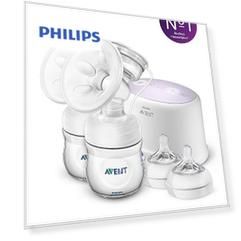 Двойной электронный молокоотсос Philips Avent SCF334/31