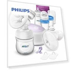 Набор с электронным молокоотсосом для поддержки грудного вскармливания Philips Avent Ultra Comfort SCF332/35
