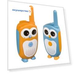 Интерактивная игрушка Bondibon Рация Сова 2 шт.