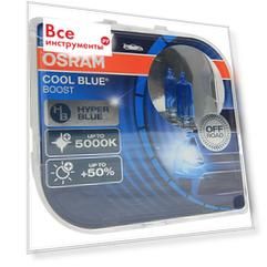 Автолампа osram h9 75 pgj19-5 +50% blue boost 5000k 2шт 12v, 1, 10 62213cbb-hcb
