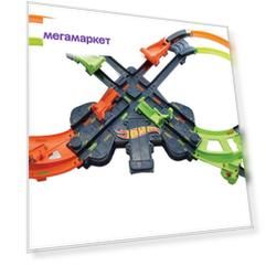 Автотрек Mattel Hot wheels Грандиозные столкновения